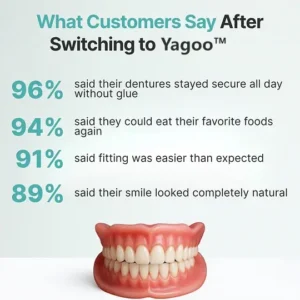 🦷Ends Today: 70% OFF! Yagoo®™ Custom-Fit Full Functional DenturesMake you more confident