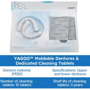 YAGOO Moldable Dentures