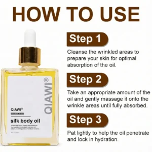 QIAWI® Silk Body Oil-Smooth Wrinkles & Firm Sagging Skin
