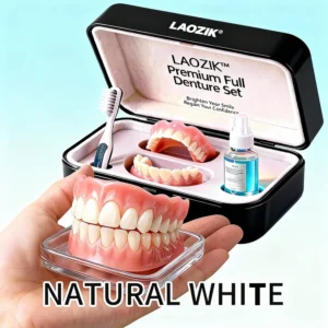 🔥 LAOZIKTM Custom-Fit Functional Dentures — Made in the USA, FDA Certified, Up to 70% OFF for a More Confident Smile!