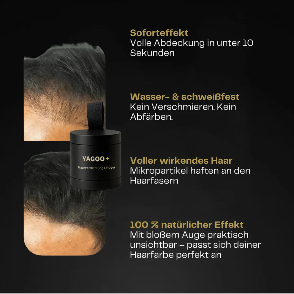 2026🎁LAST DAY 60％ OFF -YAGOO Haarverdichtungs-Puder