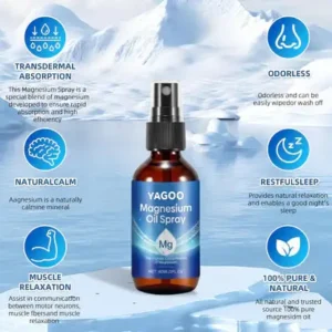 2026🏆✨LAST DAY SALE 70% OFF🔥YAGOO™ Pure Magnesium Oil Spray