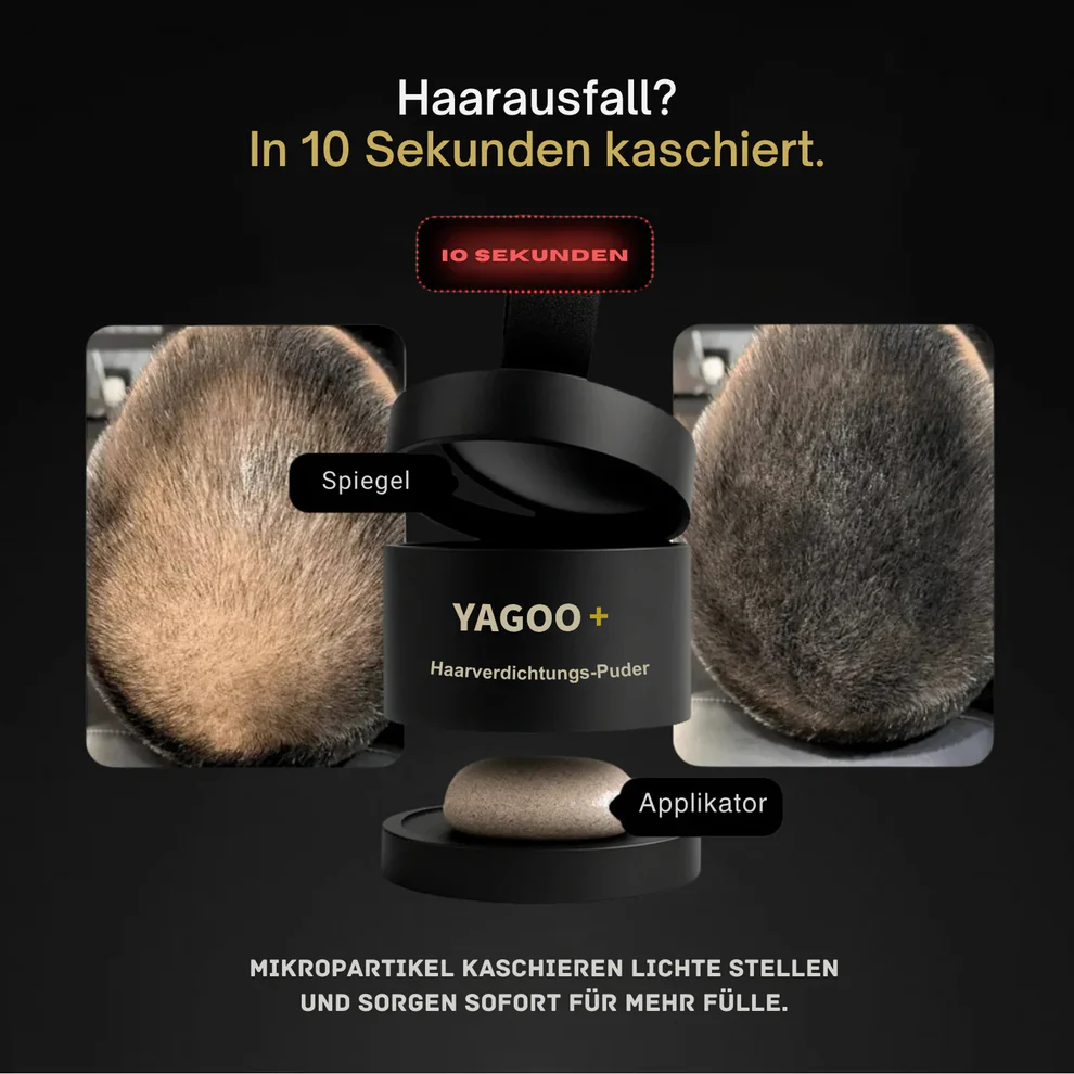 2026🎁LAST DAY 60％ OFF -YAGOO Haarverdichtungs-Puder