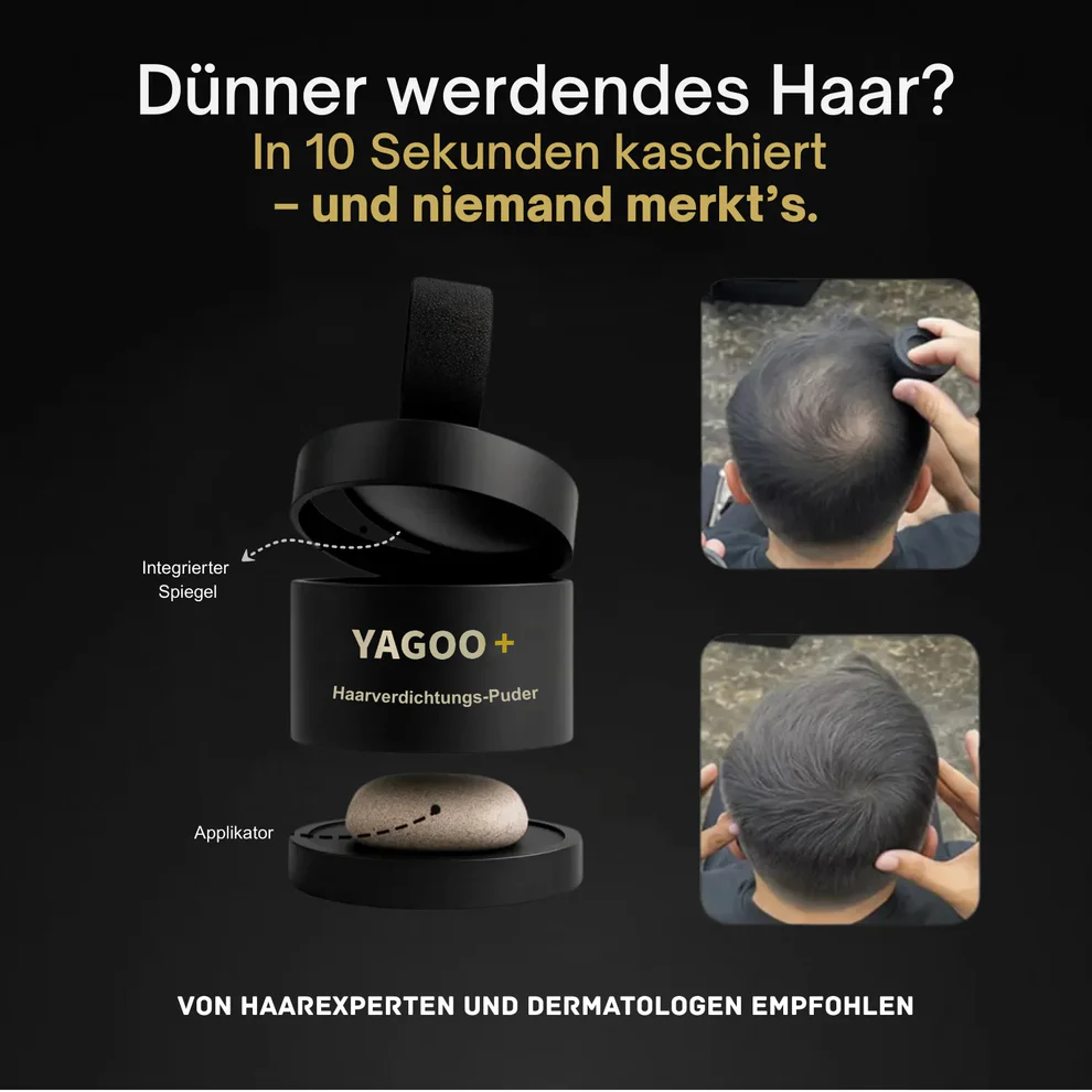 2026🎁LAST DAY 60％ OFF -YAGOO Haarverdichtungs-Puder