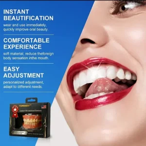 🔥🔥Enjoy a 70% discount today! 🦷 Fomonest™ custom dentures for greater confidence.🔥Stop immediately