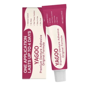 🎄💖Final 3 Hours:50%ОFF💥Yagoo™🦷 YAGOOFirmHold Denture Adhesive — Up to 10 Days of Slip-Free Hold🦷