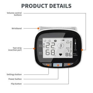 TIWORLD® Heart Month Bundle: 3-in-1 Home Monitor for Blood Pressure, Glucose & Uric Acid
