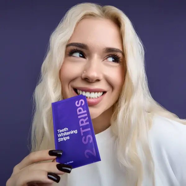 Viralaluna™ Purple Teeth Whitening Strips