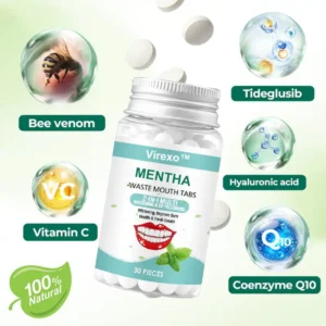 Virexo™ MENTHA-Waste Mouth Tabs