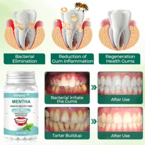 Virexo™ MENTHA-Waste Mouth Tabs