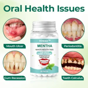 Virexo™ MENTHA-Waste Mouth Tabs