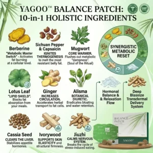 YAGOO™ 10-in-1 Ancient Japanese Navel Patch: The Ultimate Metabolic Reset for Permanent Fat Elimination(🌎Free shipping worldwide)