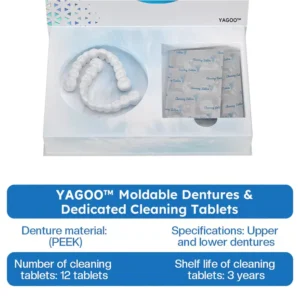 YAGOO™ Moldable Dentures – Affordable, Comfortable & Easy At-Home Fit