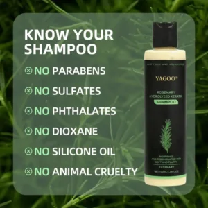 Yagoo® Rosemary Hydrolyzed Shampoo