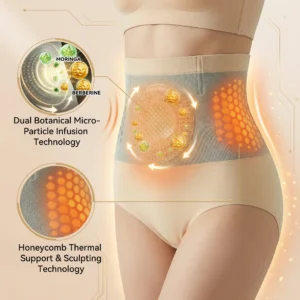 Calverv® 2026 NEW RELEASE Moringa & Berberine 4‑In‑1 Micro‑Particle Sculpting & Fat‑Burn Shorts