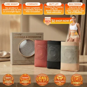 Calverv® 2026 NEW RELEASE Moringa & Berberine 4‑In‑1 Micro‑Particle Sculpting & Fat‑Burn Shorts