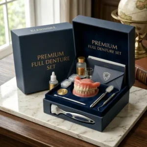 2026🏆✨LAST DAY SALE 50% OFF🔥 Newly upgraded second-generation KLENIMORE™ complete dentures