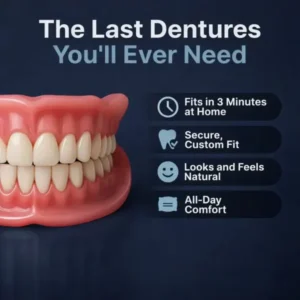2026🏆✨LAST DAY SALE 50% OFF🔥 Newly upgraded second-generation KLENIMORE™ complete dentures