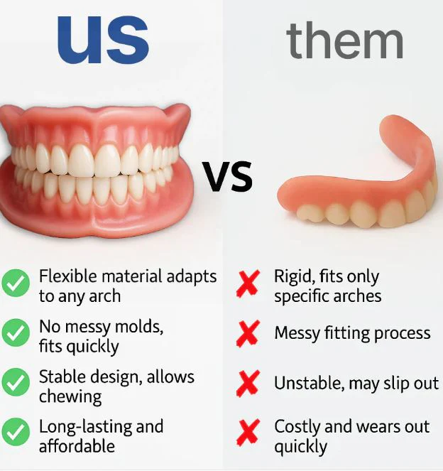 Lazzda Adsorptive Denture