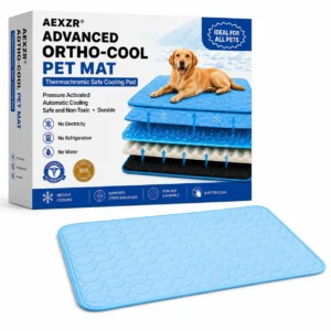 AEXZR® Advanced Ortho-Cool Pet Mat | Thermochromic Safe Cooling Pad