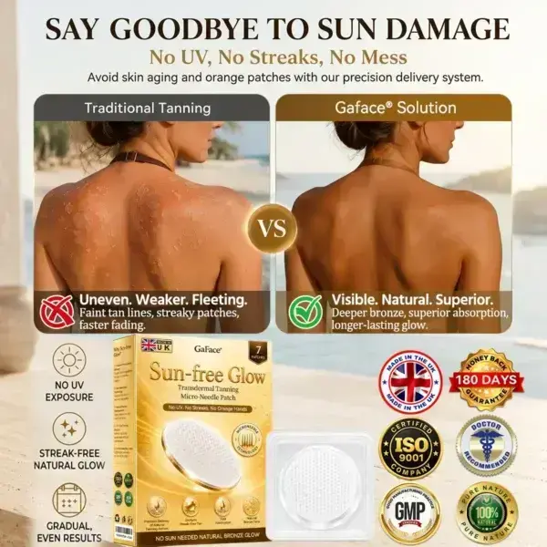 Gaface® Sunless Tanning Micro-Needle Patch