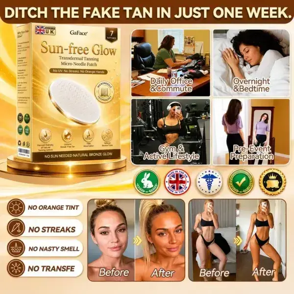 Gaface® Sunless Tanning Micro-Needle Patch