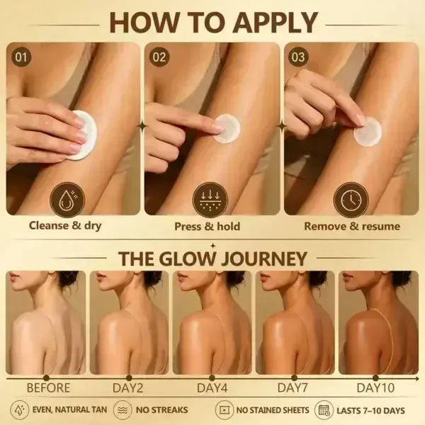 Gaface® Sunless Tanning Micro-Needle Patch