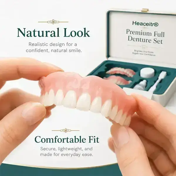 Heaceitr® Premium Full Denture Set