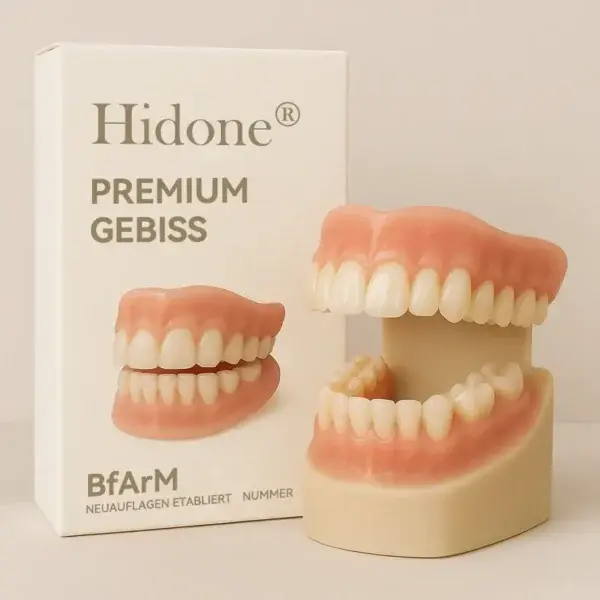 Hidone Premium Gebiss / Zahnprothese