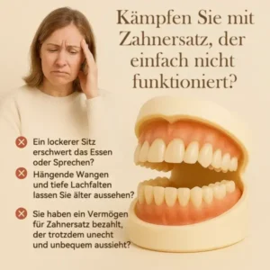 Hidone Premium Gebiss / Zahnprothese