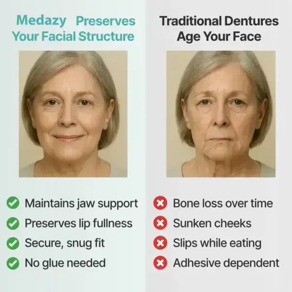 Medazy™ Custom-Fit Full Functional Dentures