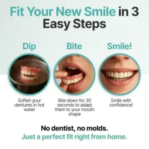 Medazy™ Custom-Fit Full Functional Dentures