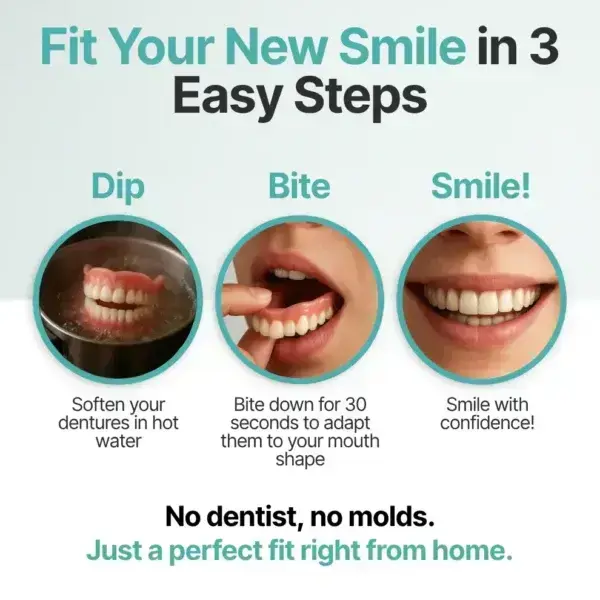 Medazy™ Custom-Fit Full Functional Dentures