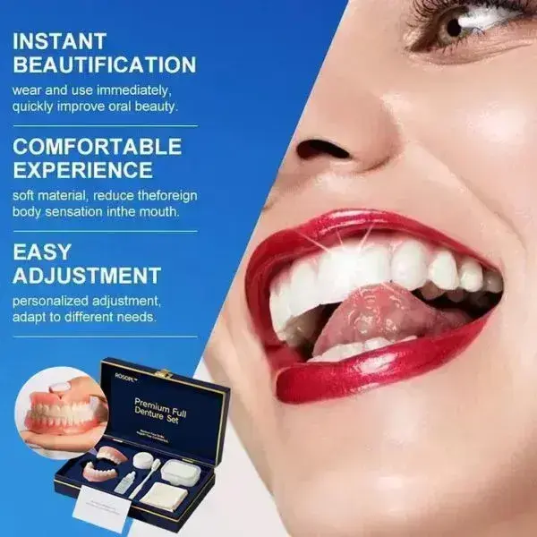 ROSOPL Advanced Full Denture Set | Custom Fit Dentures