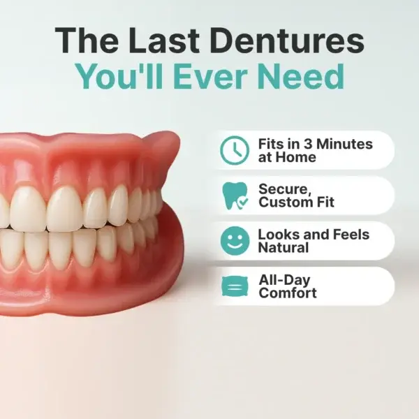 Trackmuller™ Medical Full Denture with Strong Suction