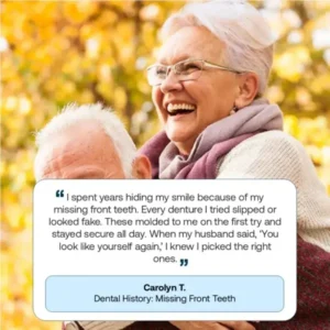 Trackmuller™ Medical Full Denture with Strong Suction
