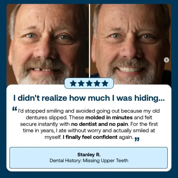 Trackmuller™ Medical Full Denture with Strong Suction