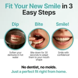 Trackmuller™ Medical Full Denture with Strong Suction