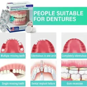 Vioralifes® Full Denture with Strong Suction
