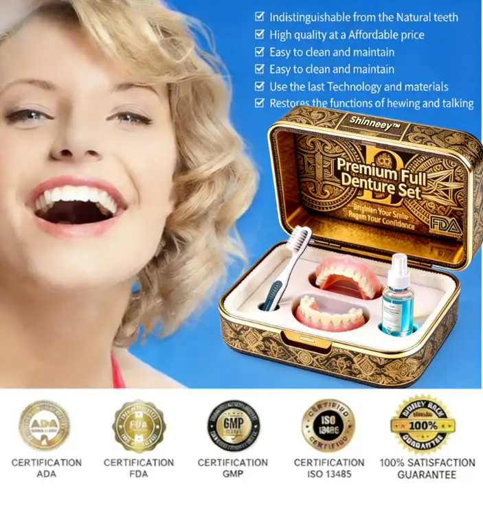 Zodaninf™ Custom-Fit Dentures | Affordable At-Home Fit
