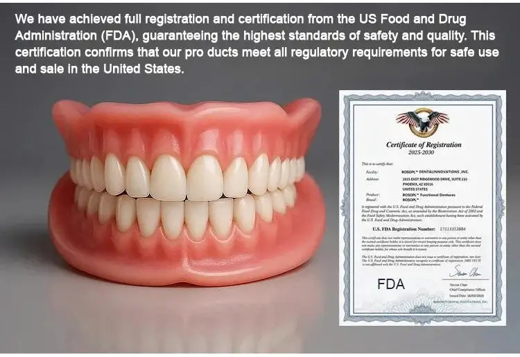 Zodaninf™ Custom-Fit Dentures | Affordable At-Home Fit