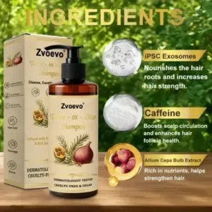 Zvoevo® Hair Revival 3-in-1 Shampoo